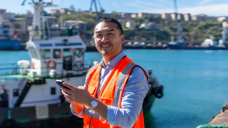 Professional aan boord van een binnenvaart- of zeeschip